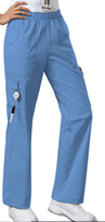 Cherokee WW Core Stretch Women&#39;s Mid Rise Pull-On Cargo Pant 4005